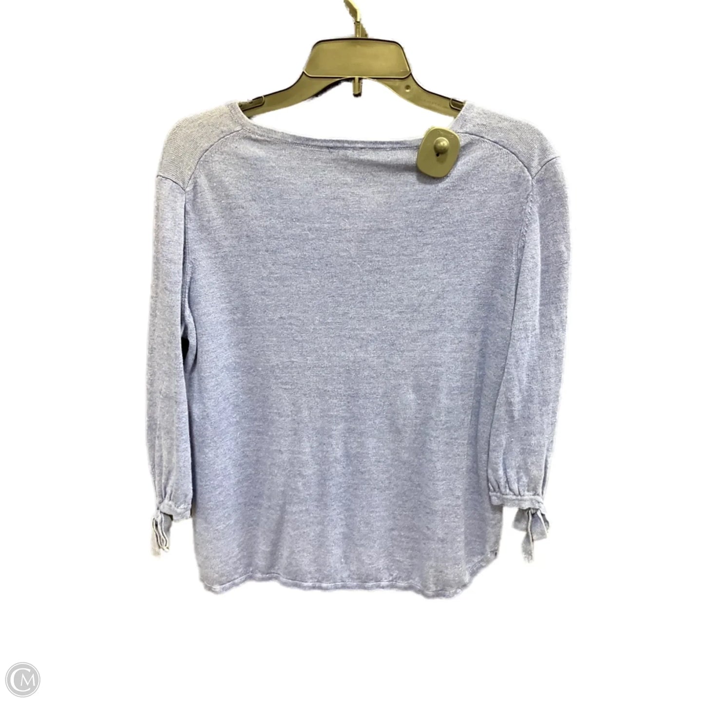 Top Short Sleeve By Talbots In Blue, Size: Lp