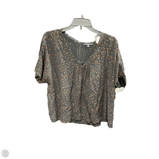 Top Short Sleeve By Madewell In Black, Size: Xl