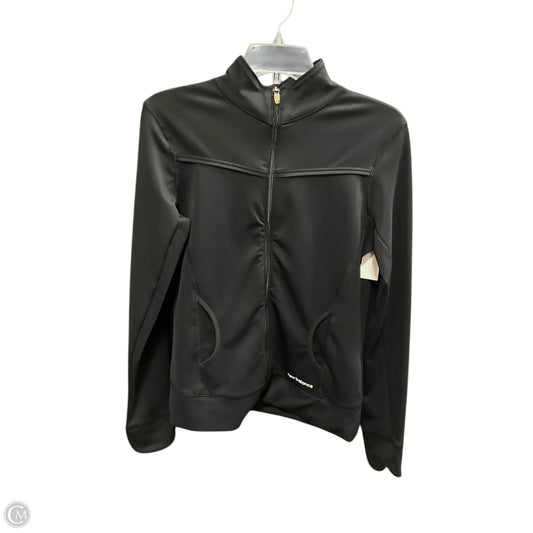 Athletic Jacket By New Balance In Black, Size: M