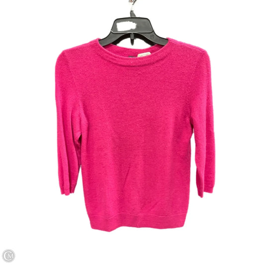 Sweater Cashmere By Talbots In Pink, Size: Sp