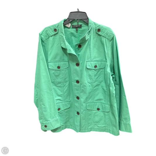 Jacket Other By Talbots In Green, Size: 2x