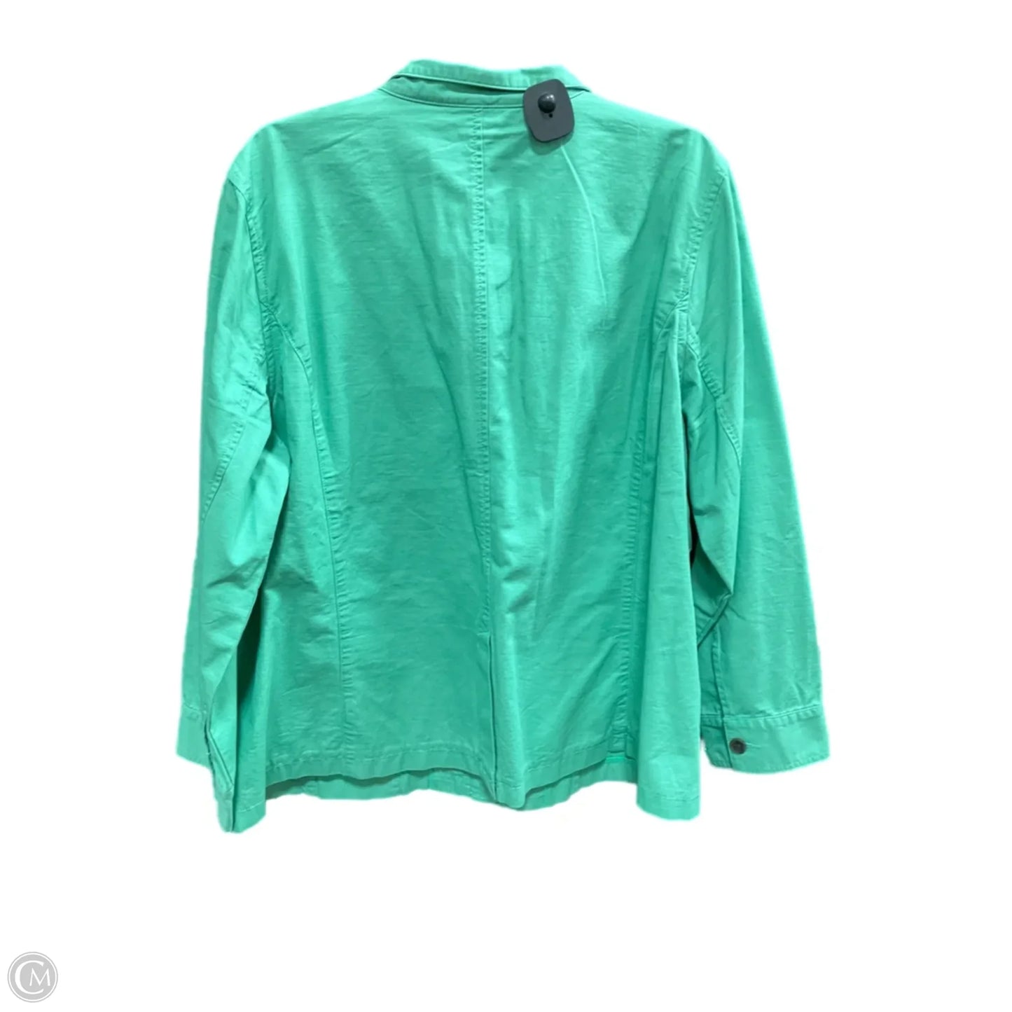 Jacket Other By Talbots In Green, Size: 2x