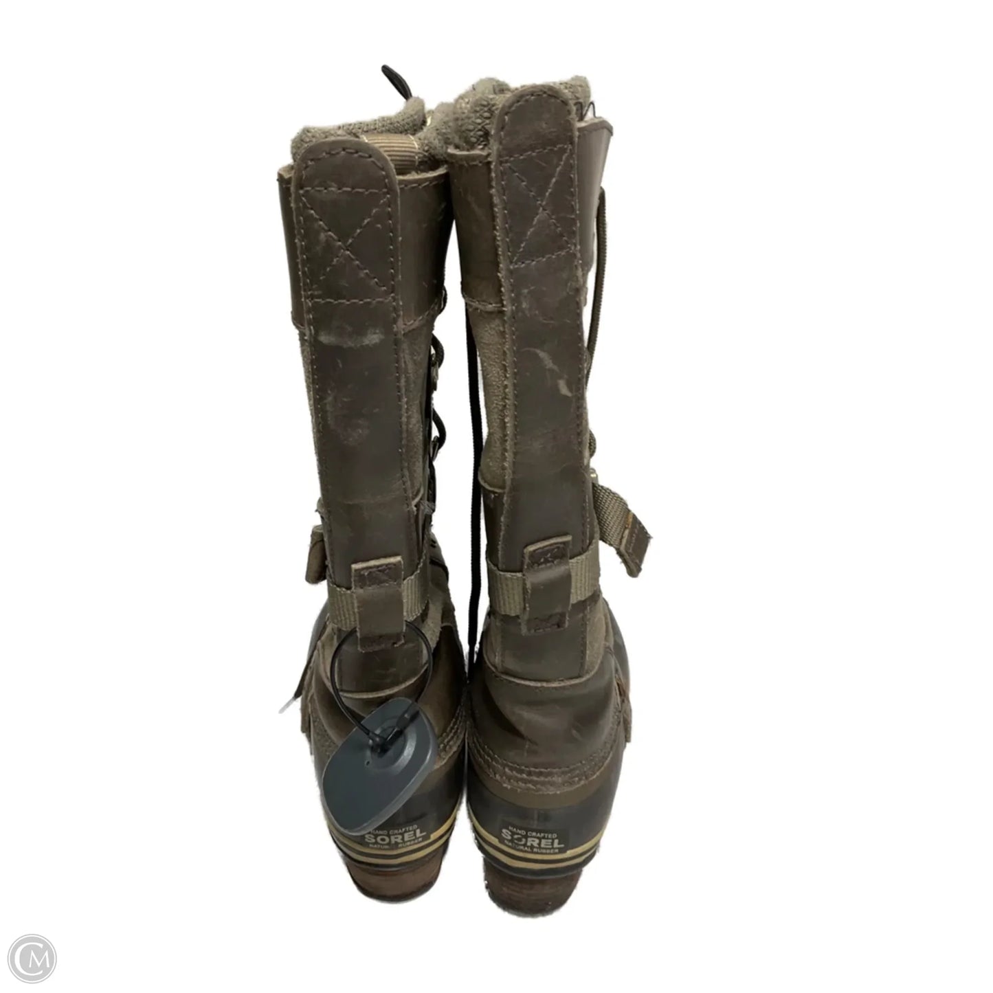 Boots Snow By Sorel In Green, Size: 7