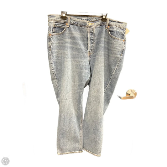 Jeans Straight By Old Navy In Blue Denim, Size: 18