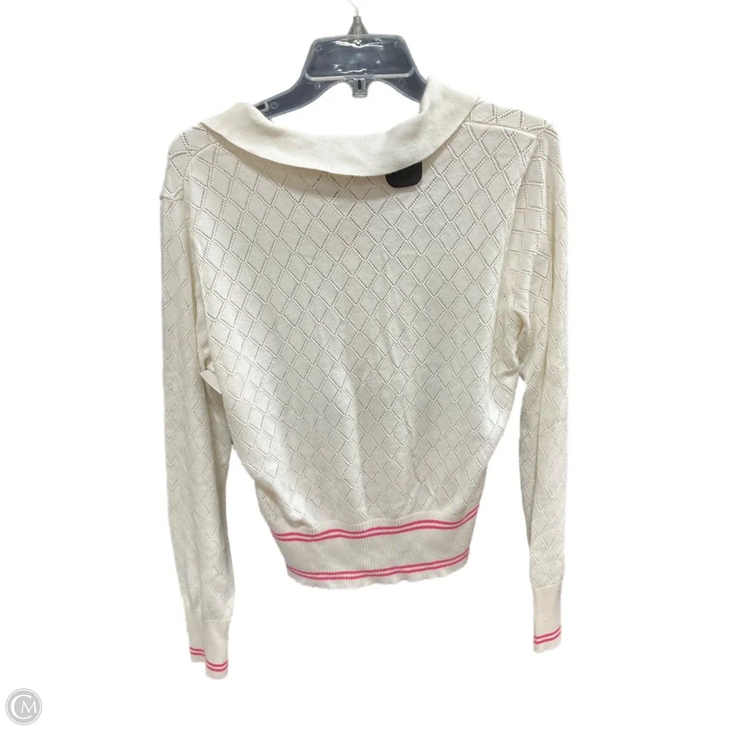 Cardigan By Tommy Hilfiger In White, Size: Xl