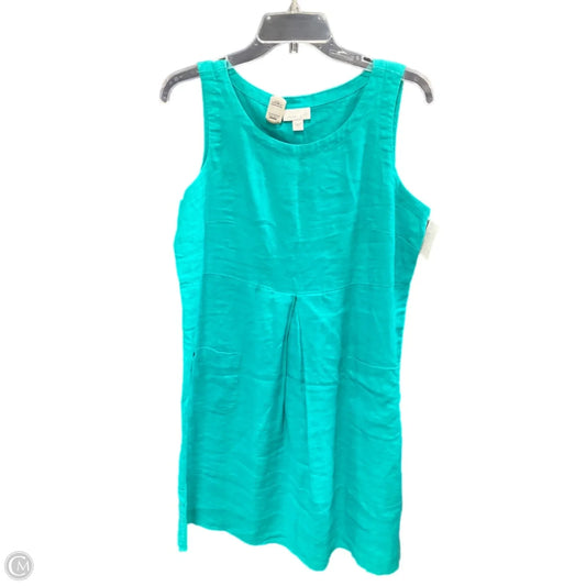 Dress Casual Midi By J. Jill In Green, Size: S