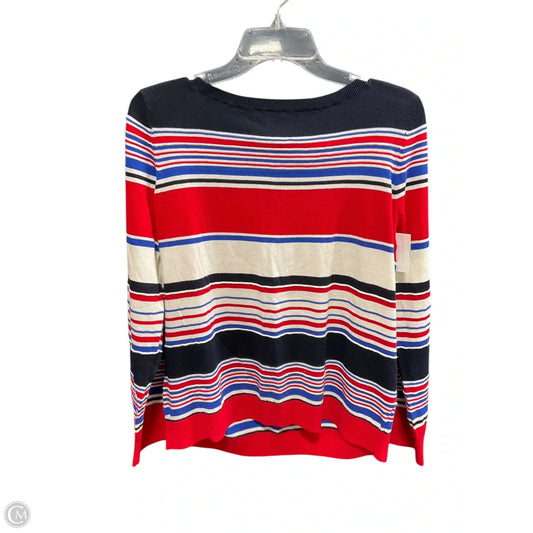 Top Long Sleeve By Talbots In Striped Pattern, Size: Xl