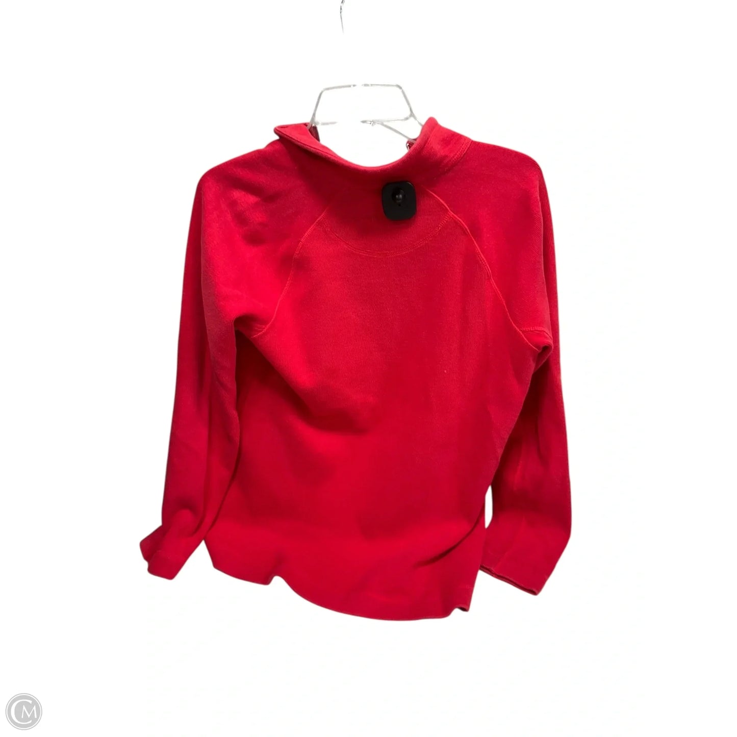 Athletic Top Long Sleeve Collar By Tommy Bahama In Red, Size: M