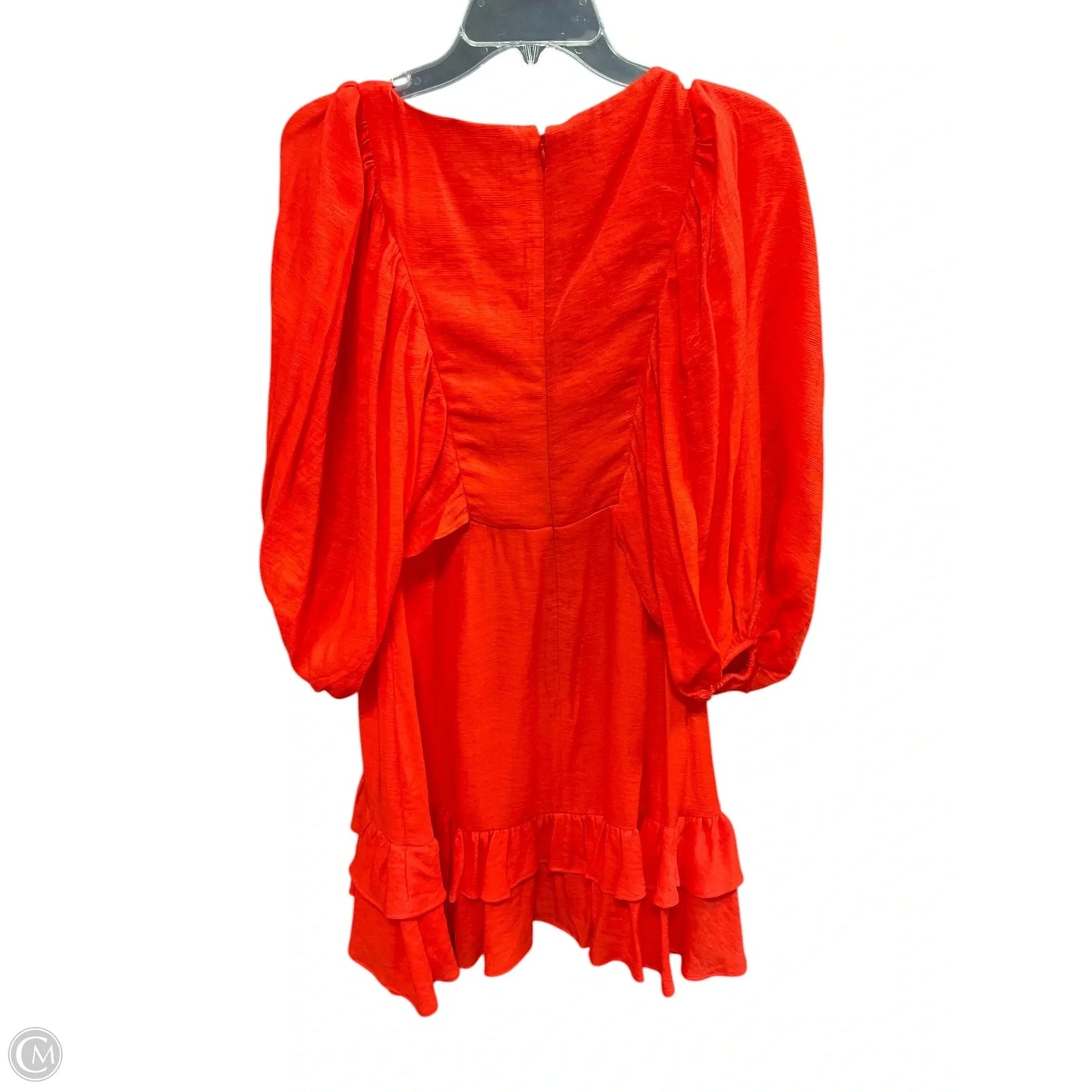 Dress Casual Short By Express In Orange, Size: S