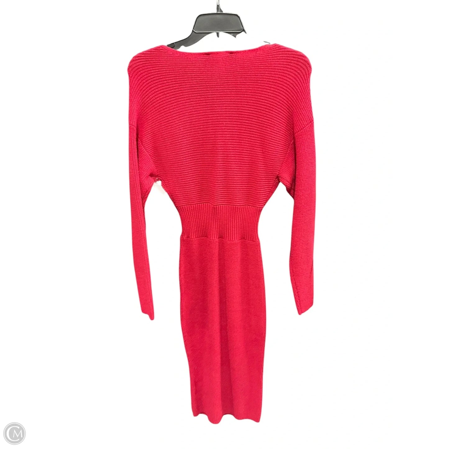 Dress Casual Short By Express In Red, Size: Xs