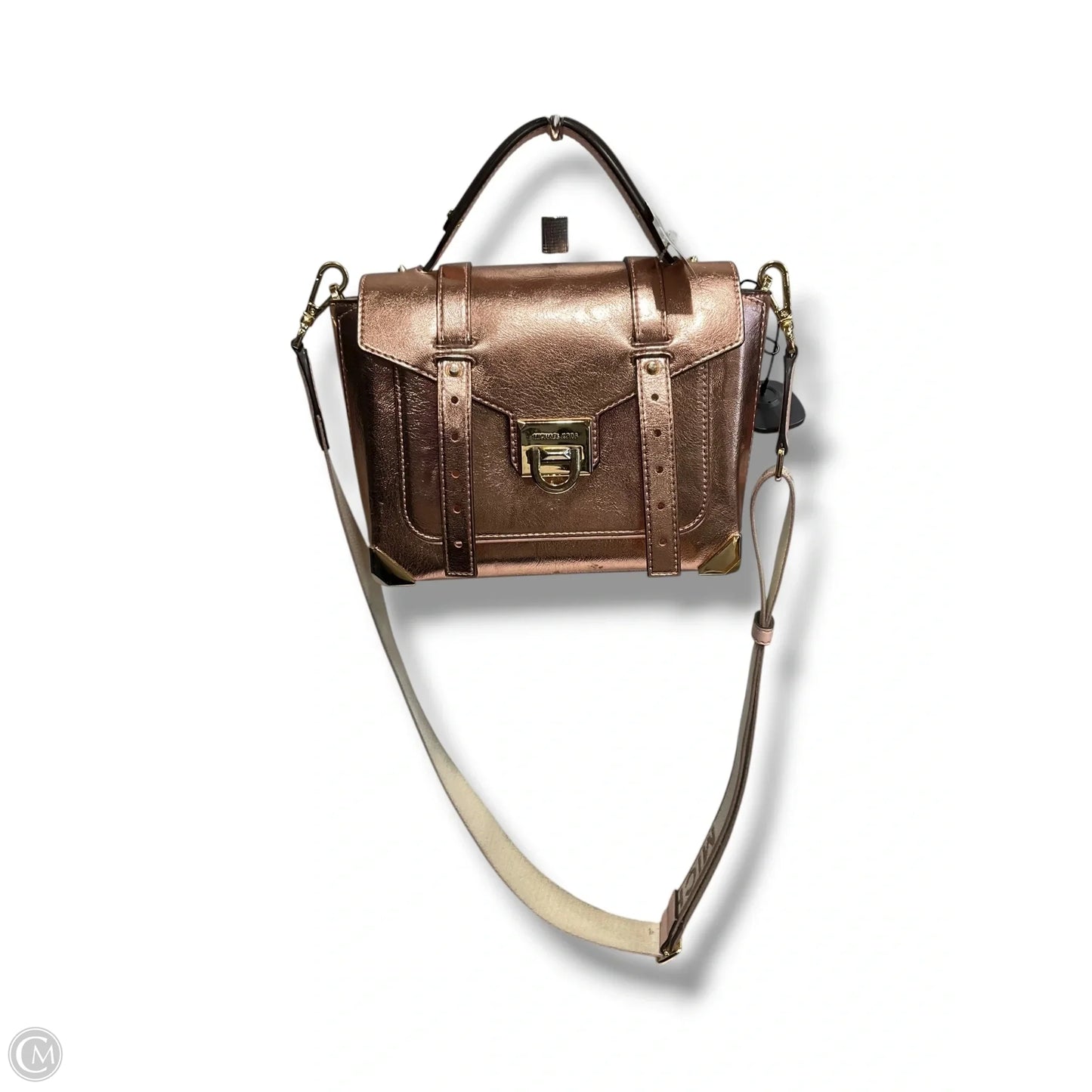 Crossbody Designer By Michael Kors, Size: Medium
