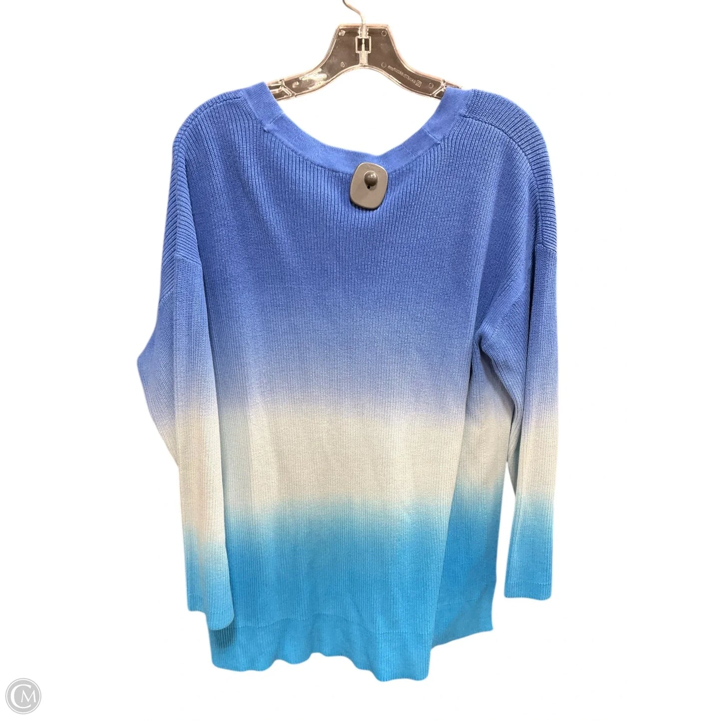 Cardigan By Talbots In Blue, Size: 2x