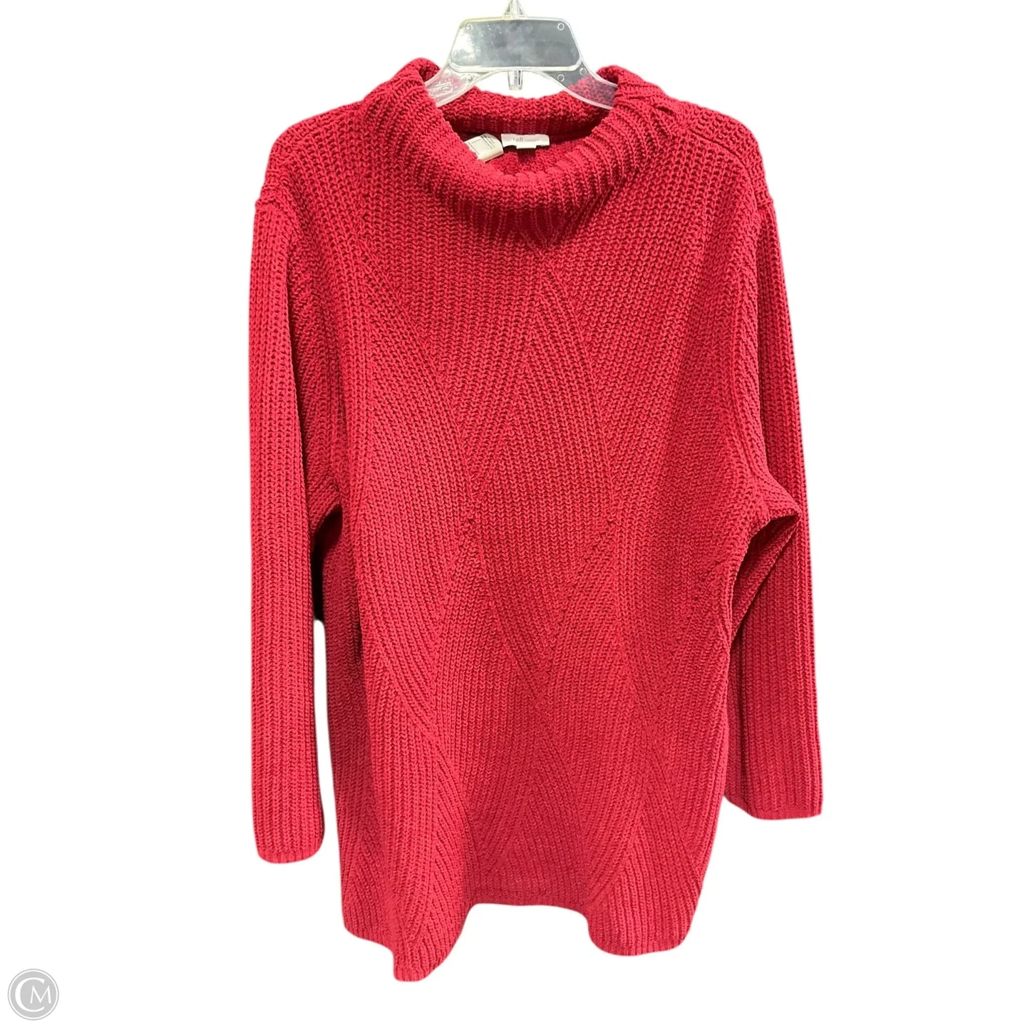 Sweater By J. Jill In Red, Size: 2x