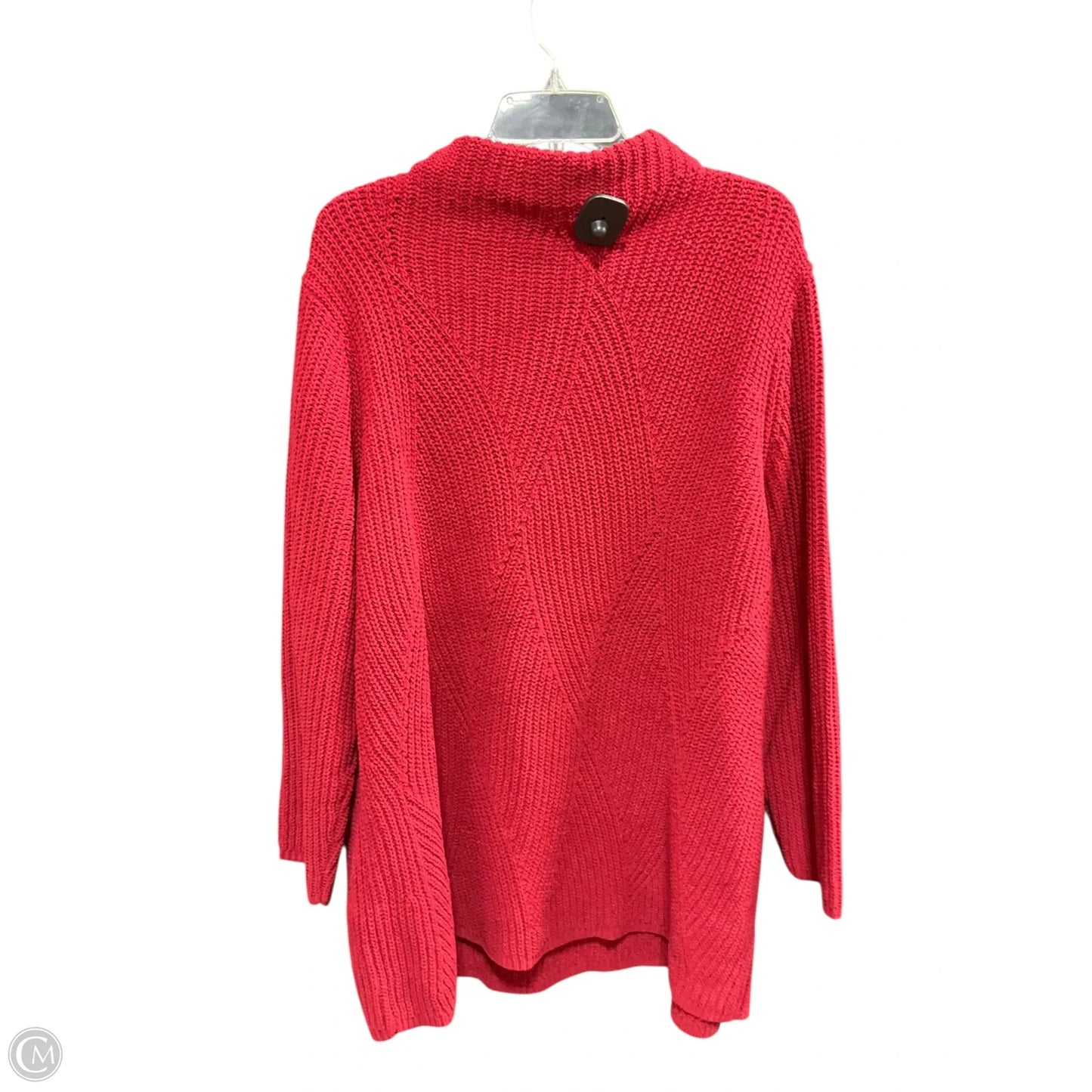 Sweater By J. Jill In Red, Size: 2x