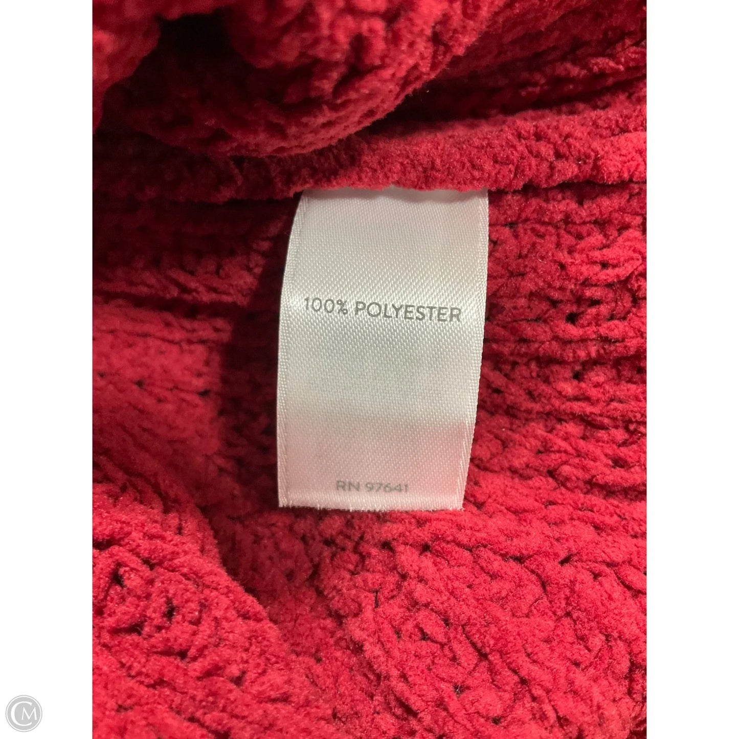 Sweater By J. Jill In Red, Size: 2x