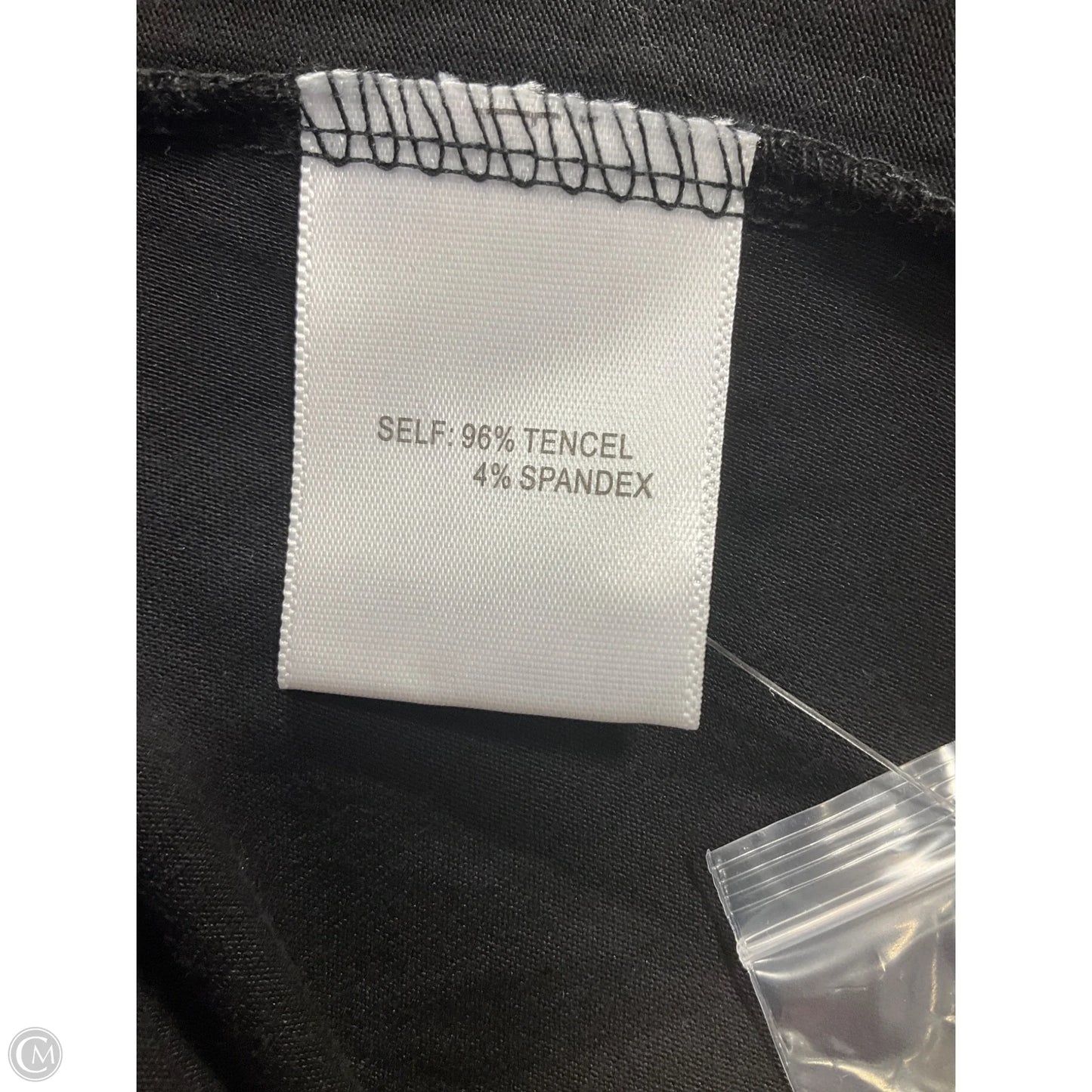 Blouse Long Sleeve By Modern Works In Black, Size: L