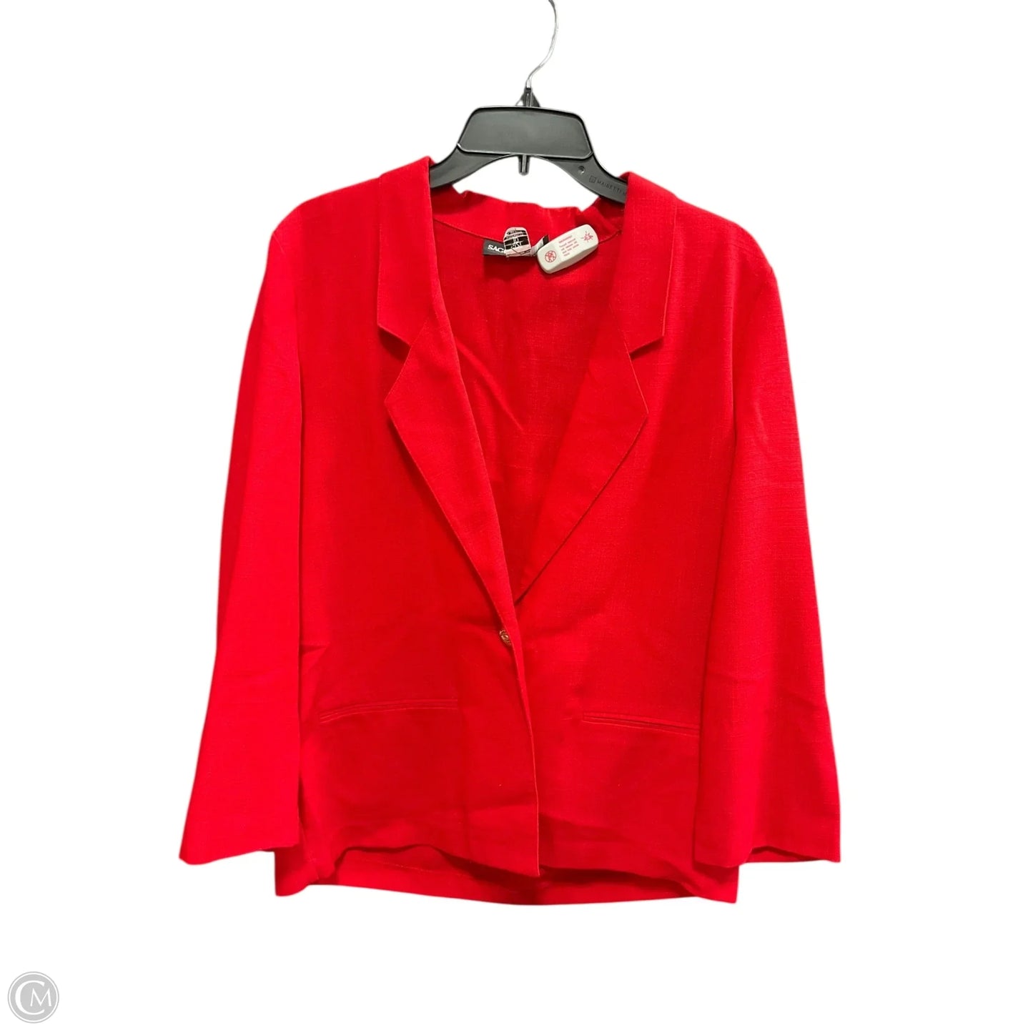Blazer By Sag Harbor In Red, Size: 10