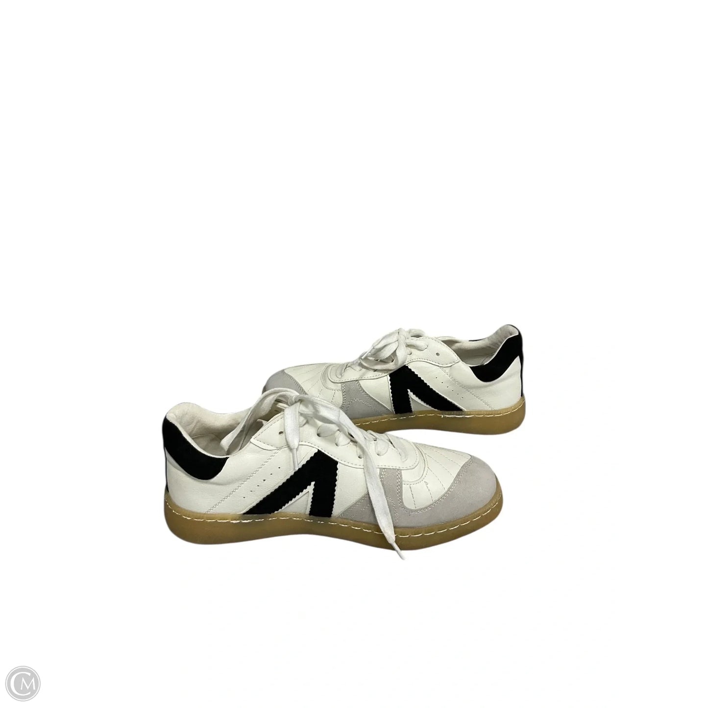 Shoes Sneakers By Mia In Black & White, Size: 7.5