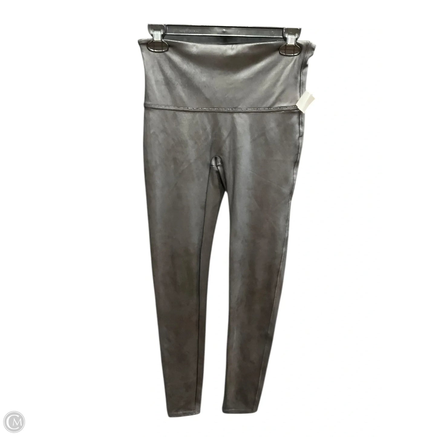 Athletic Leggings By Spanx In Black, Size: L