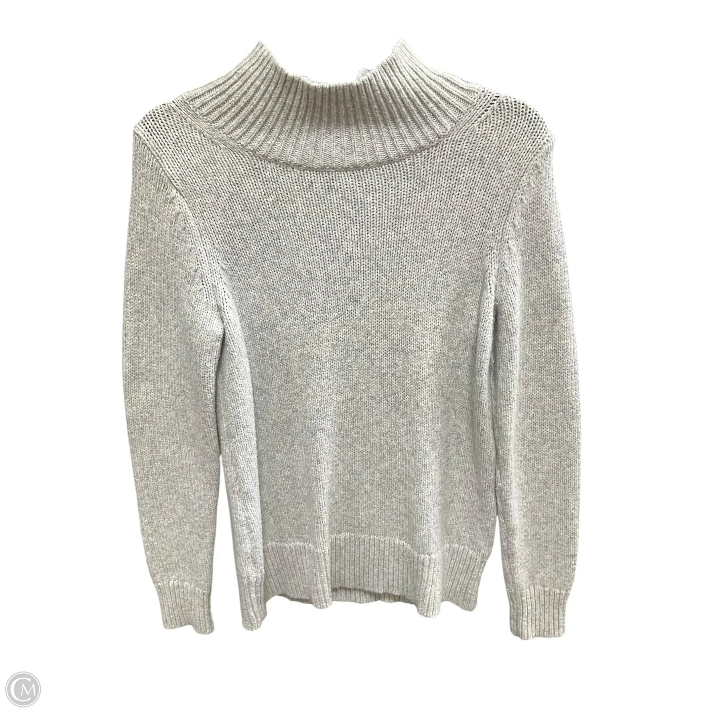 Sweater By Ann Taylor In Grey, Size: S