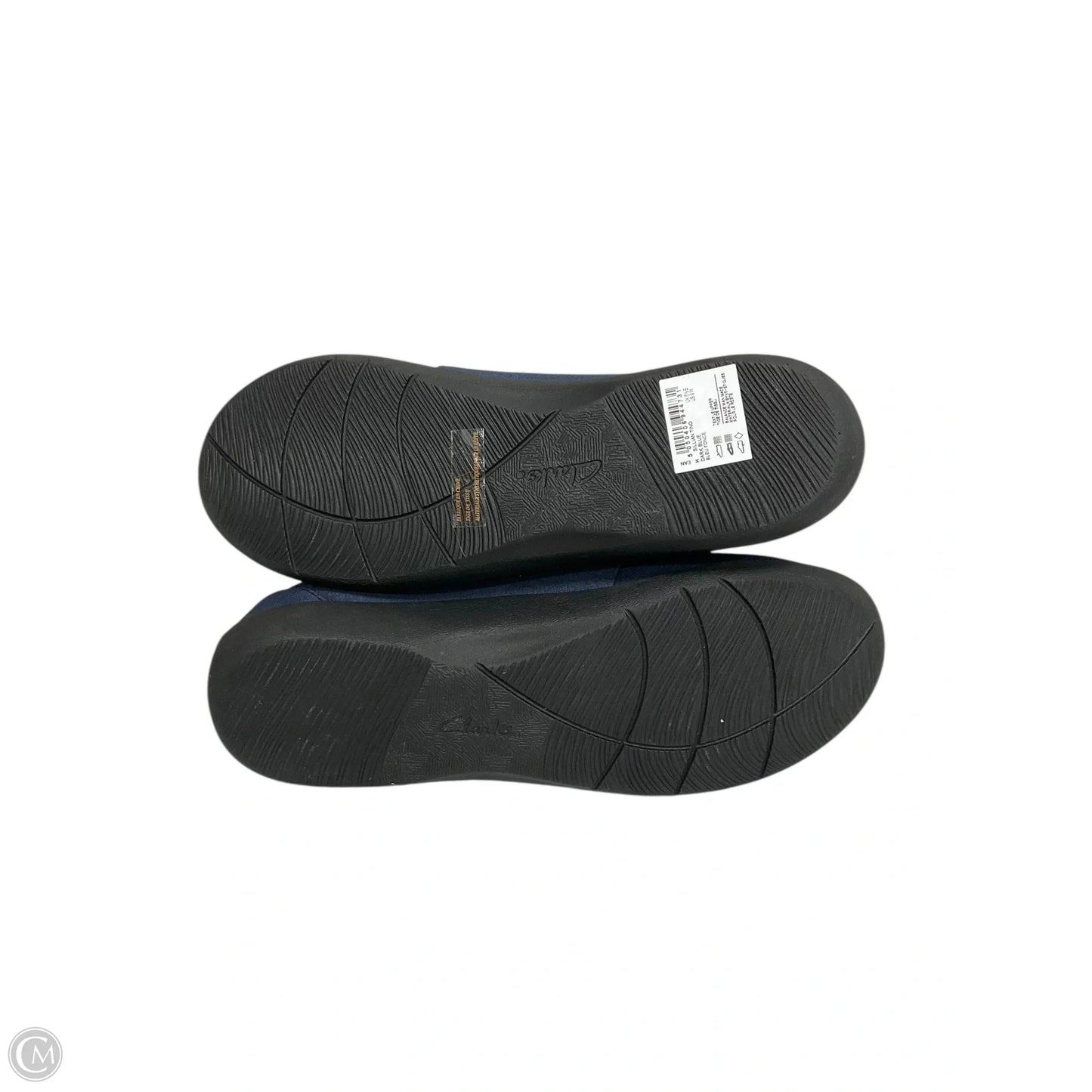 Shoes Sneakers By Clarks In Blue, Size: 9