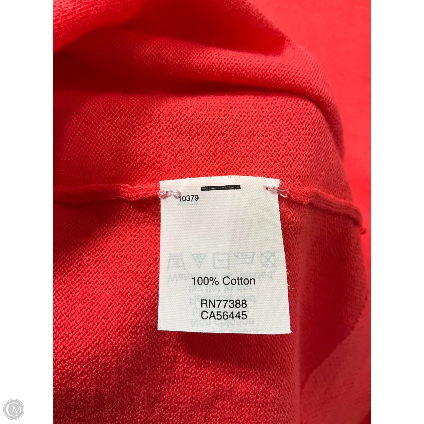 Top Long Sleeve Basic By J. Crew In Orange, Size: Xs