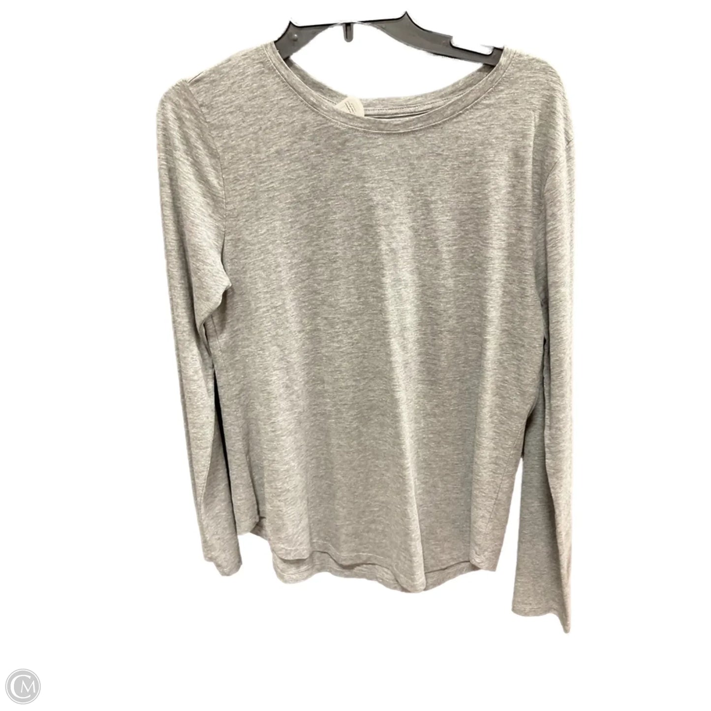 Top Long Sleeve By Sonoma In Grey, Size: M