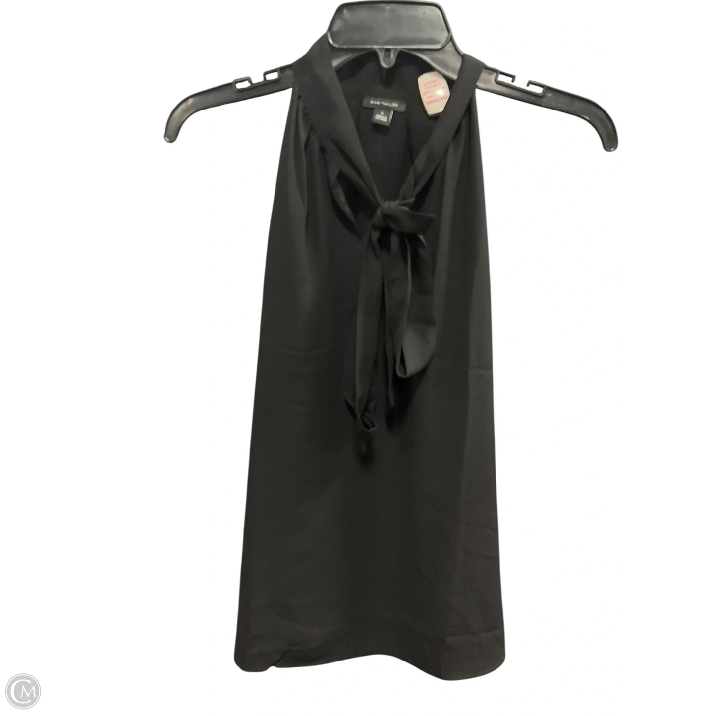 Top Sleeveless By Ann Taylor In Black, Size: L