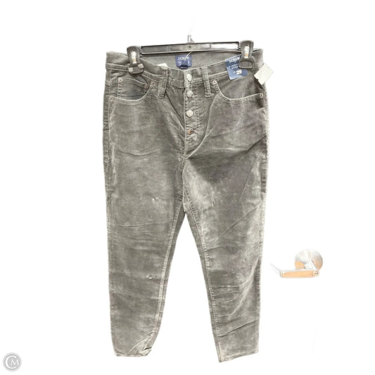 Pants Corduroy By J. Crew In Grey, Size: 8