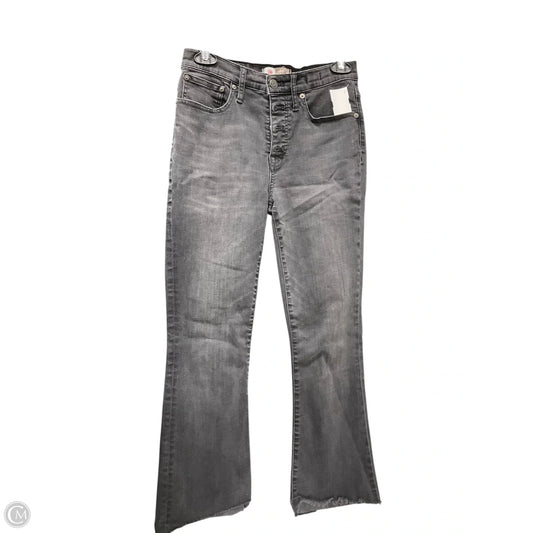 Jeans Boot Cut By Madewell In Black Denim, Size: 2