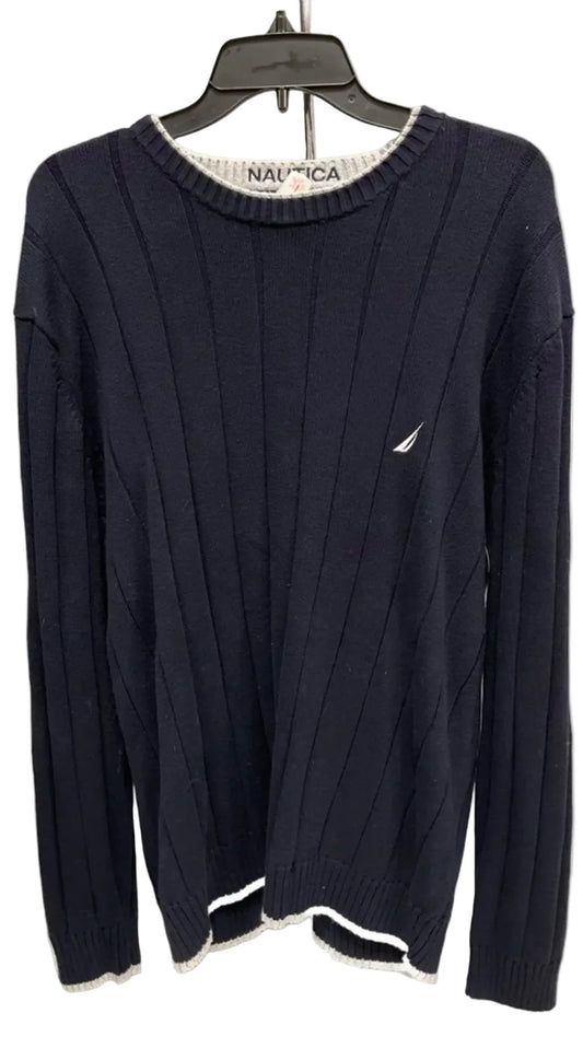 Sweater By Nautica In Navy, Size: Xxl