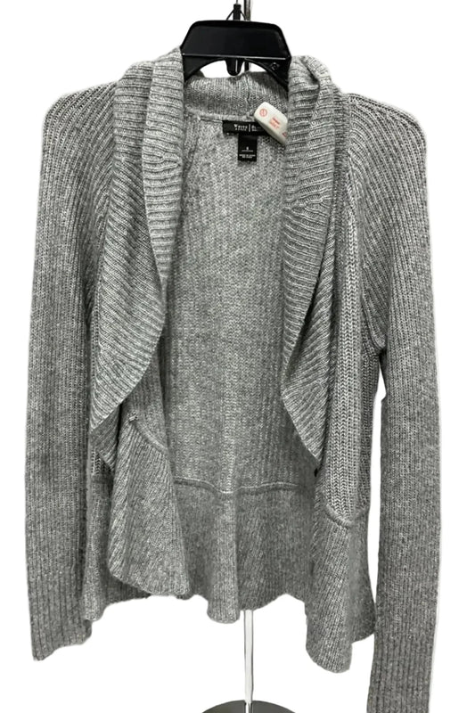 Cardigan By White House Black Market In Grey, Size: S
