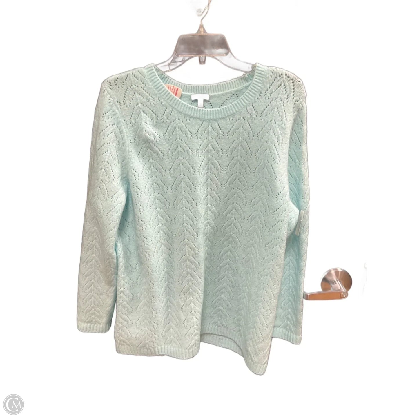 Sweater By Talbots In Blue, Size: 2x