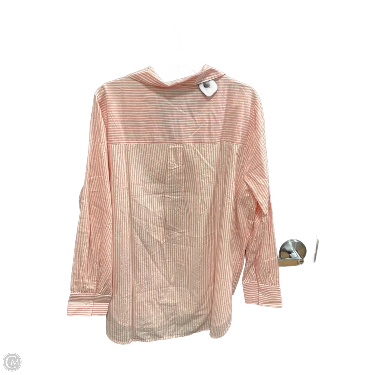 Top Long Sleeve By Lane Bryant In Striped Pattern, Size: 2x