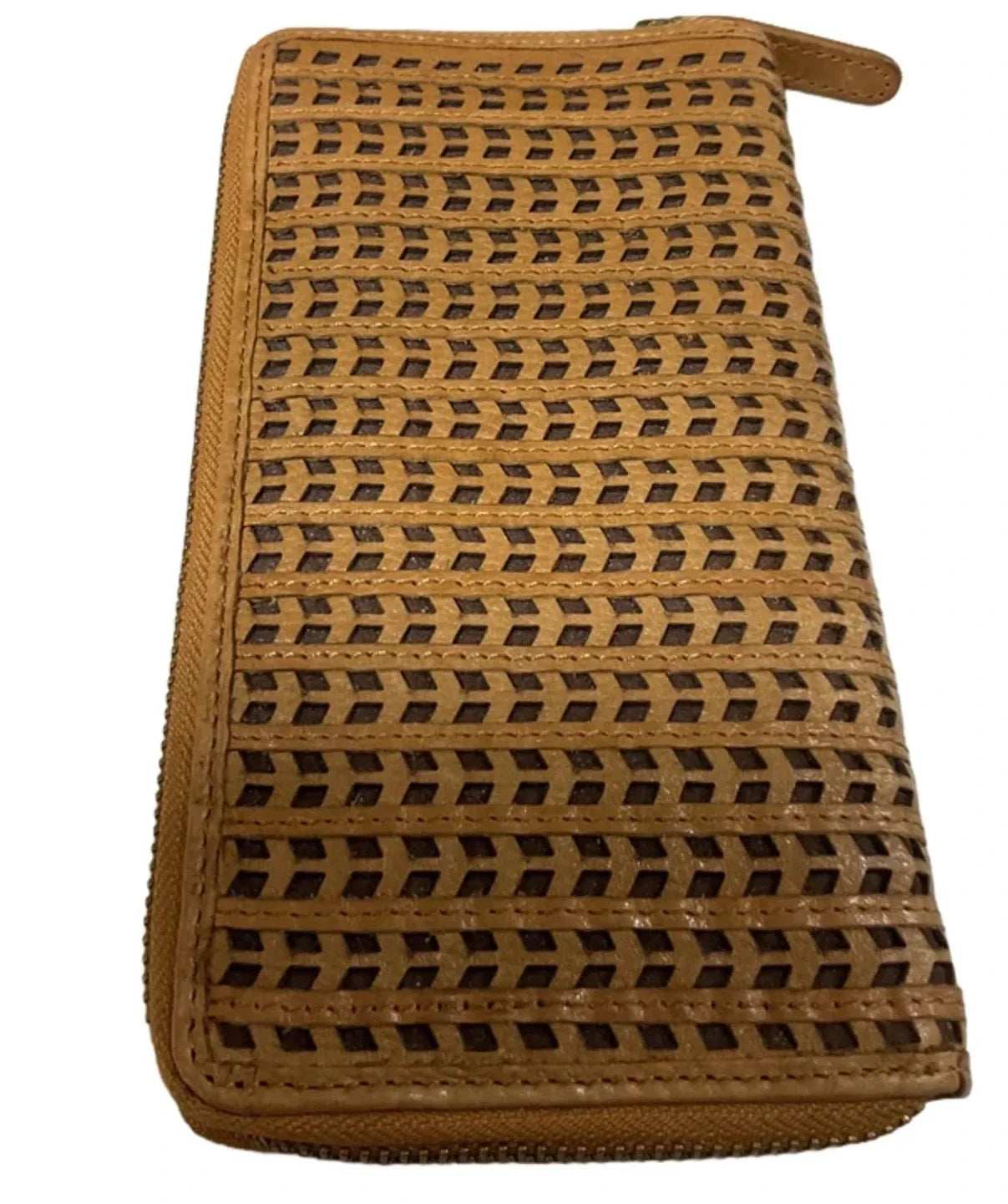 Wallet Leather By Cme, Size: Large