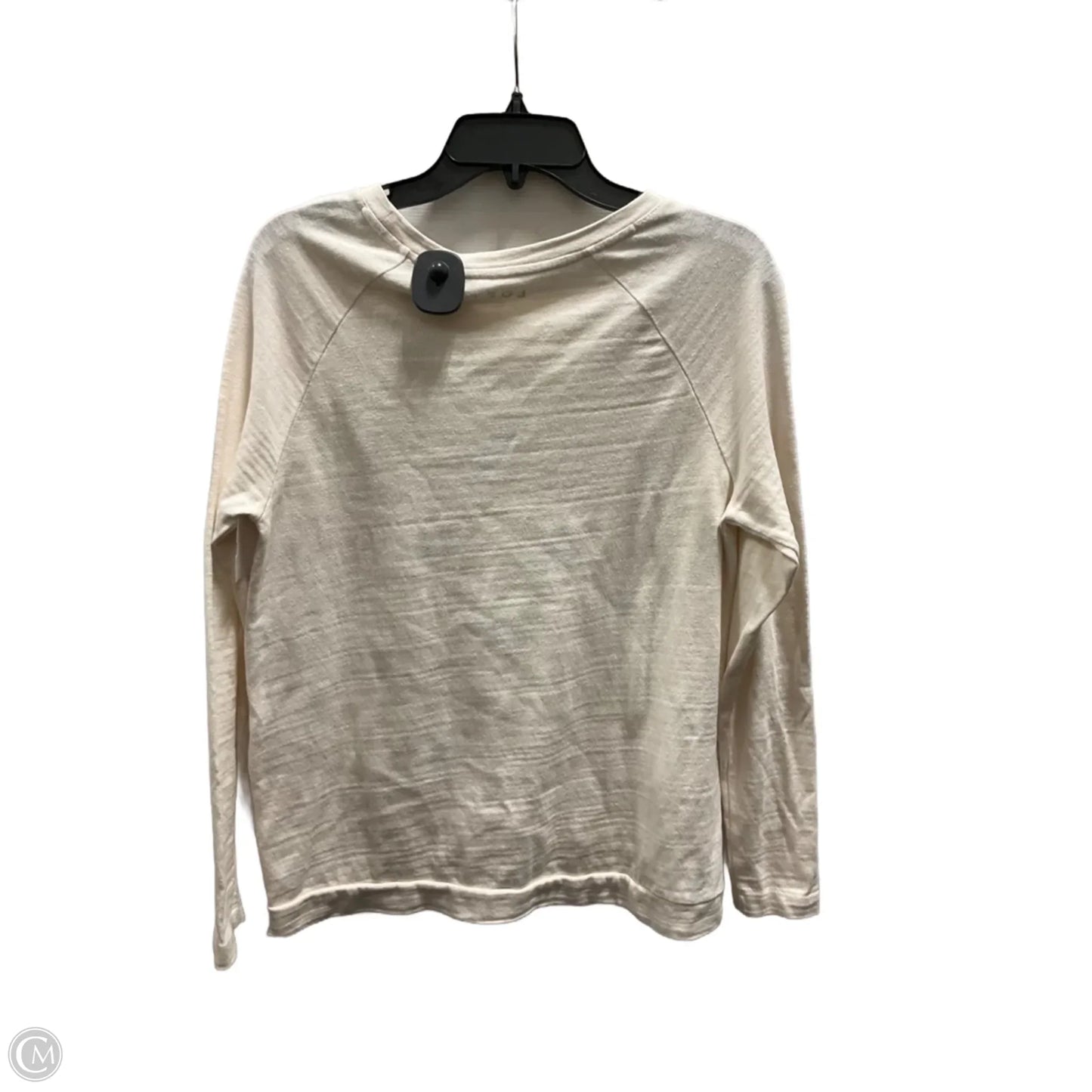 Top Long Sleeve By Loft In Polkadot Pattern, Size: S