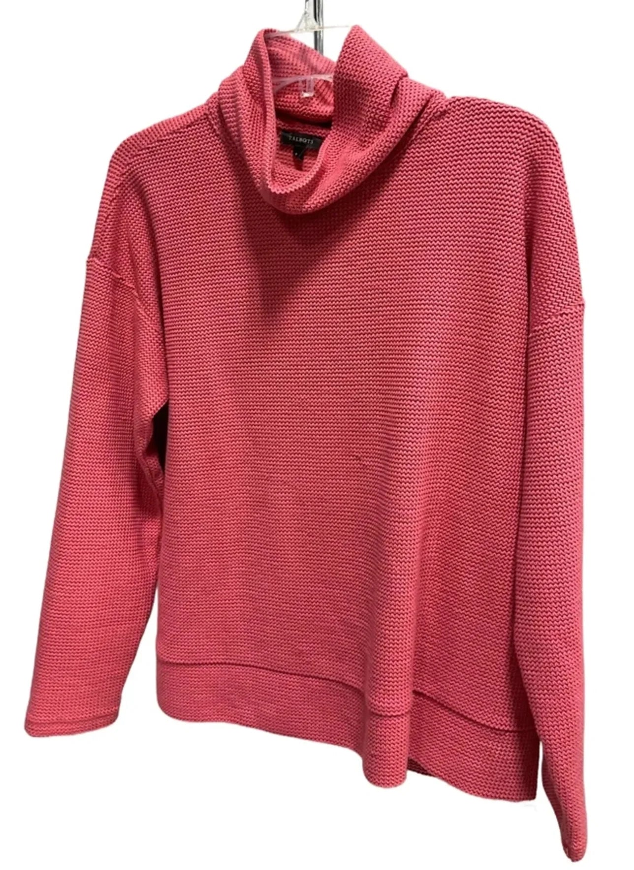 Top Long Sleeve By Talbots In Pink, Size: M