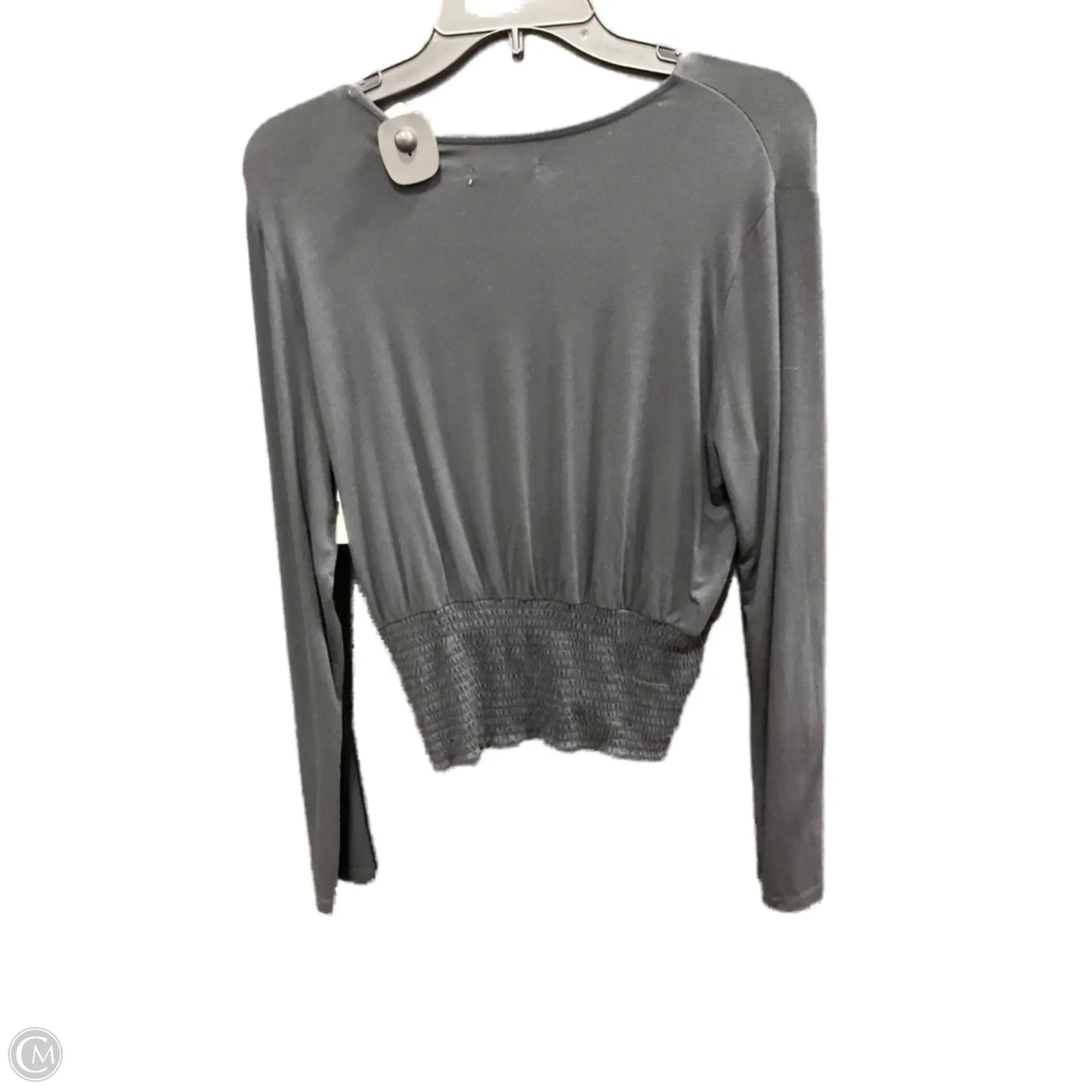 Top Long Sleeve By Z Supply In Black, Size: L