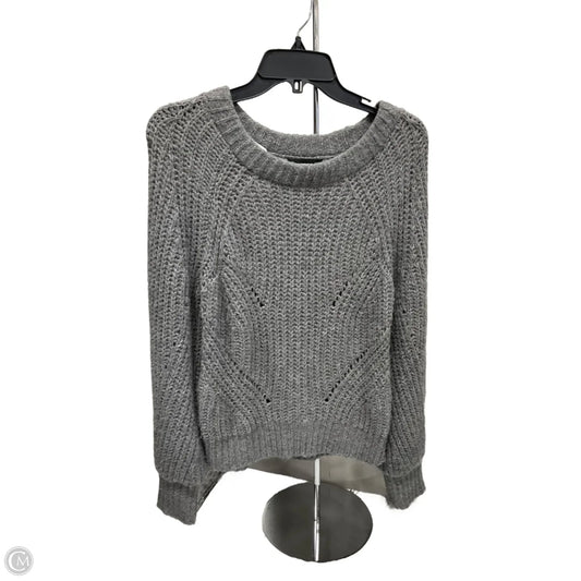 Sweater By Express In Grey, Size: Xs