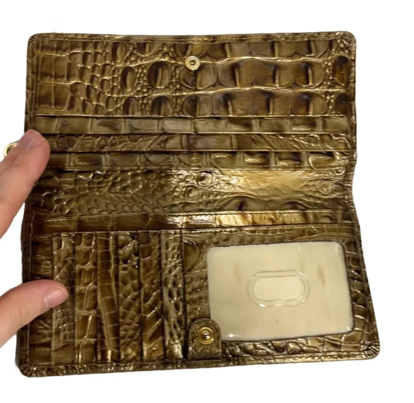 Wallet Designer By Brahmin, Size: Medium