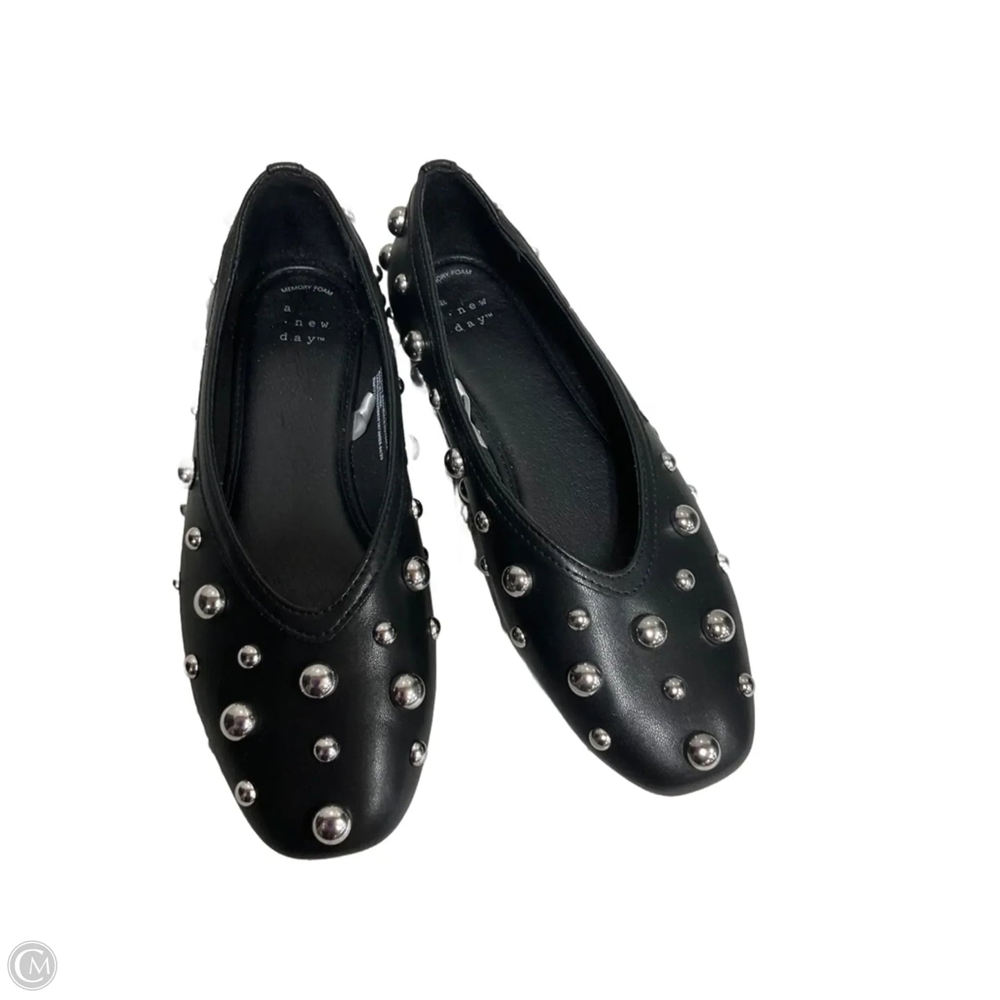Shoes Flats By A New Day In Black, Size: 6.5