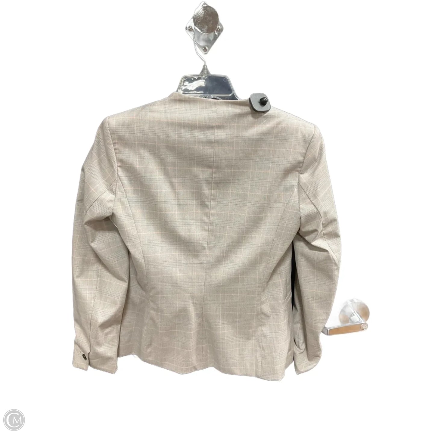 Blazer By Zara In Grey & Pink, Size: L