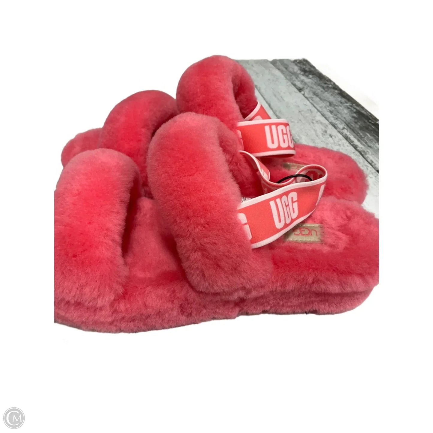 Slippers Designer By Ugg In Pink