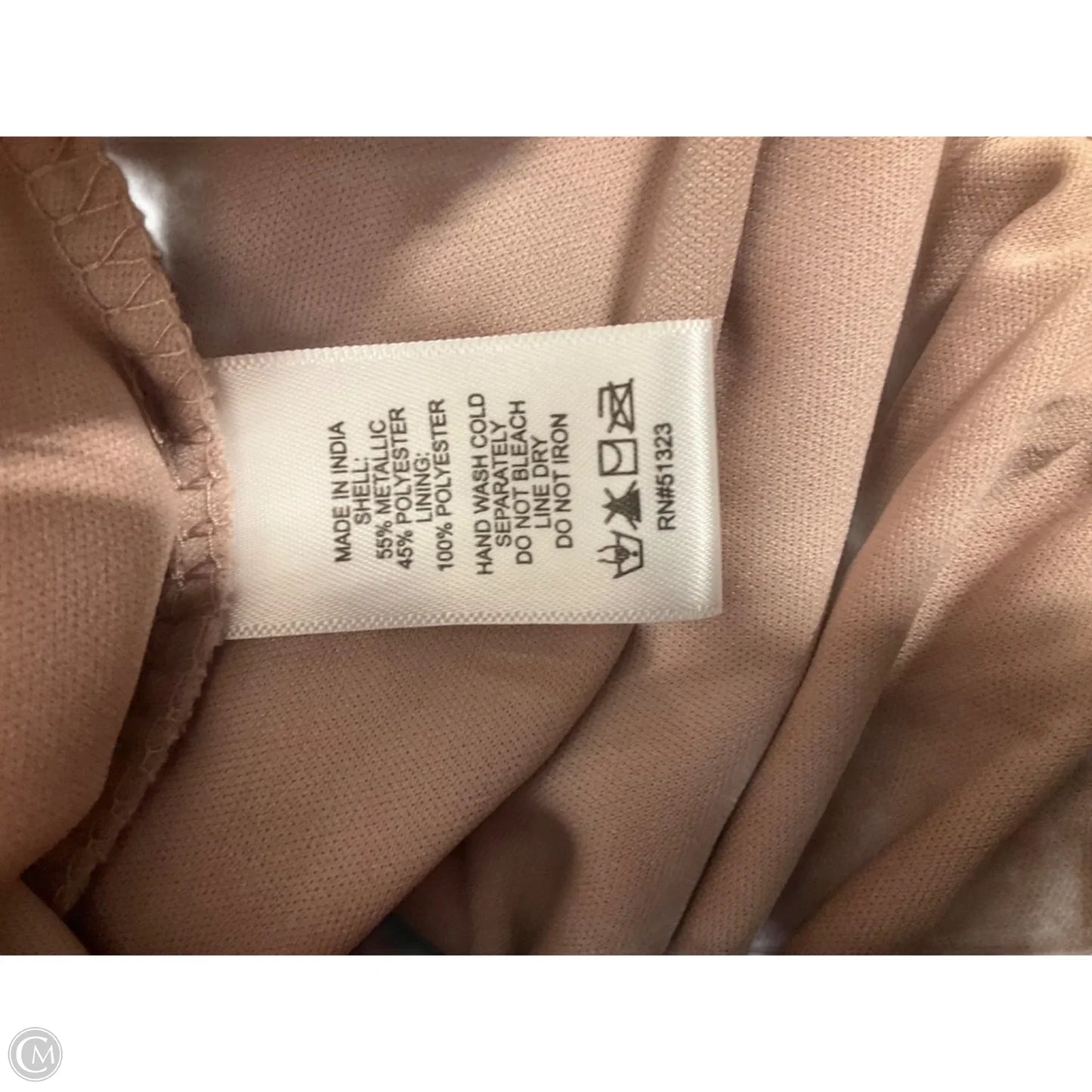 Top Long Sleeve By Cece In Pink, Size: M