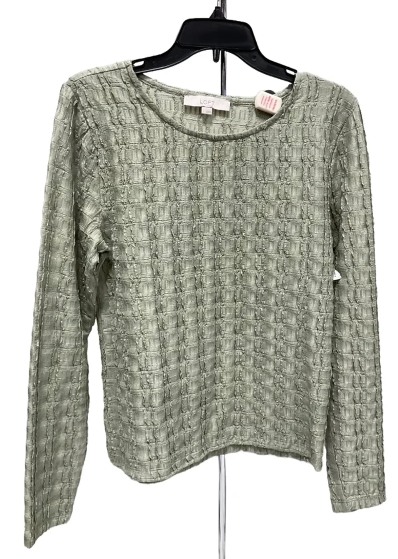 Top Long Sleeve By Loft In Green, Size: L