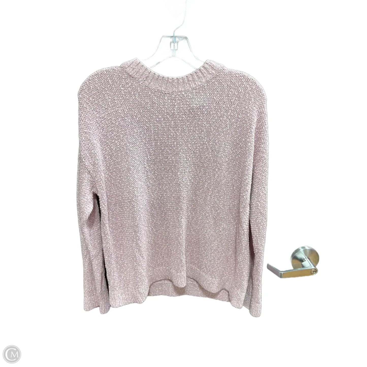 Sweater By Loft In Pink, Size: L