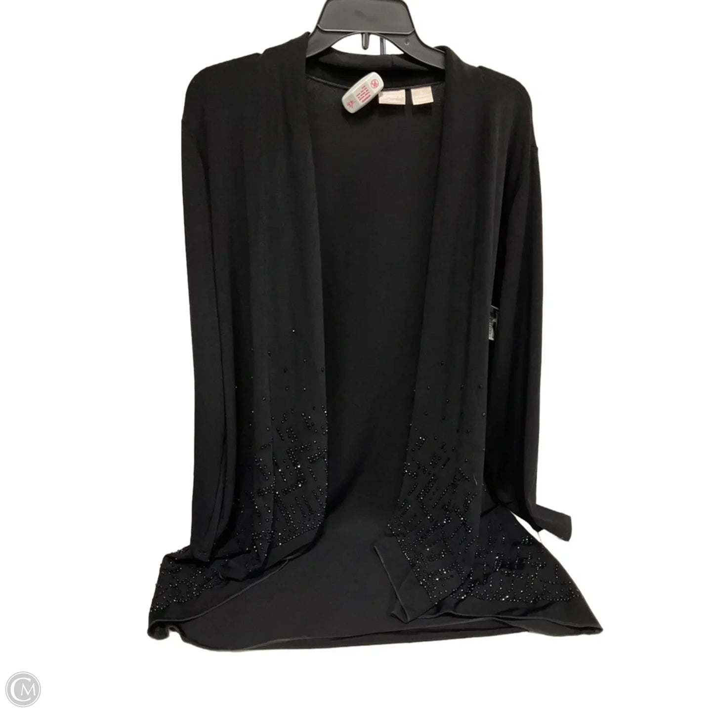 Cardigan By Chicos In Black, Size: L