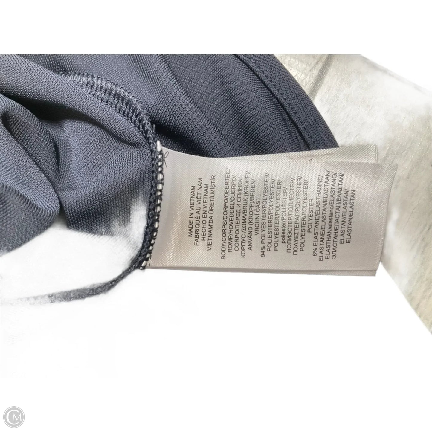 Top Long Sleeve By Tommy Hilfiger In Black & Pink, Size: S