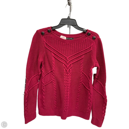 Sweater By Banana Republic In Red, Size: M