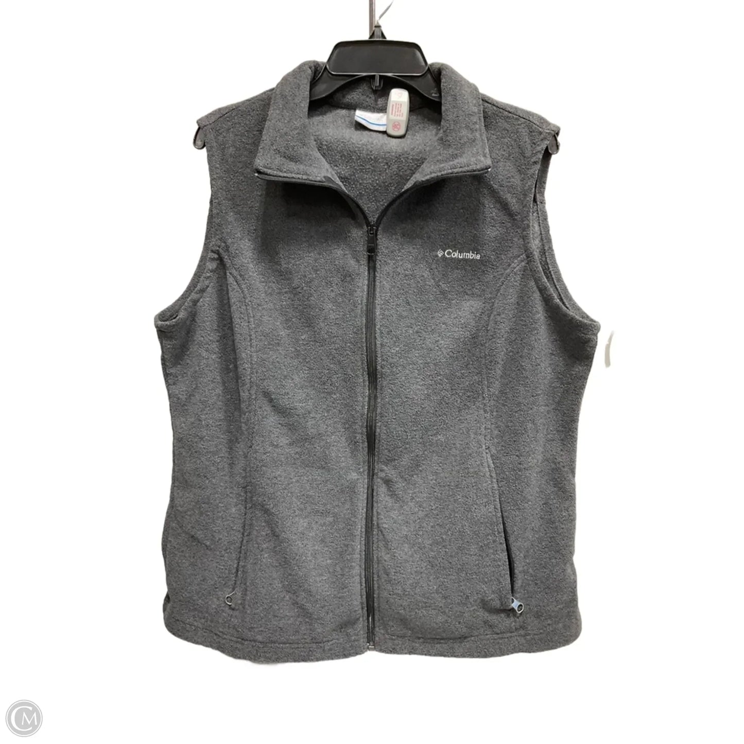Vest Fleece By Columbia In Grey, Size: 1x